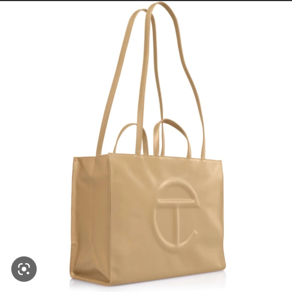 NWT Telfar Large Shopping Bag - Cream